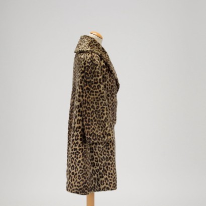synthetic fur, vintage fur, vintage animalier, vintage fashion, ecological fur, Vintage Animal Synthetic Fur