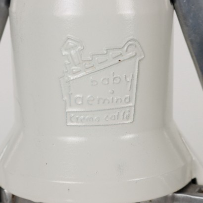 Coffee Machine Baby Faemina Alluminium Metal Italy 1960s