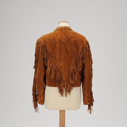Jacket Leather Suede Italy 1970s-1980s