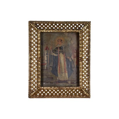Oil on Cardboard XVIII-XIX Century