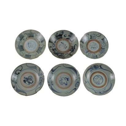 Gruppo Piatti in Ceramica Cinese