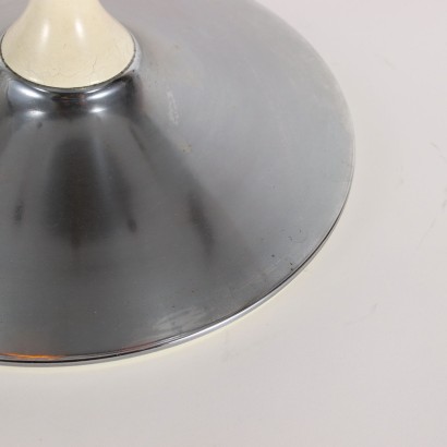 Barbarella Table Lamp by Esperia Chromed Metal Glass Italy 1965