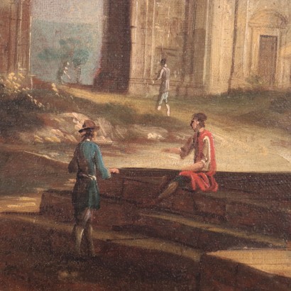 Oil on Canvas by Giovanni Marieschi Italy XVIII Century