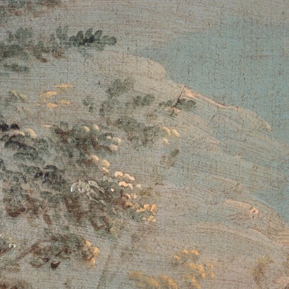Huile sur Toile par Giovanni Marieschi Italie XVIII Siècle