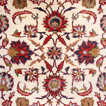 Isfahan Teppich Wolle Baumwolle Persen 1950er-1960er