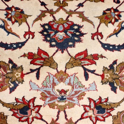 Isfahan Teppich Wolle Baumwolle Persen 1950er-1960er
