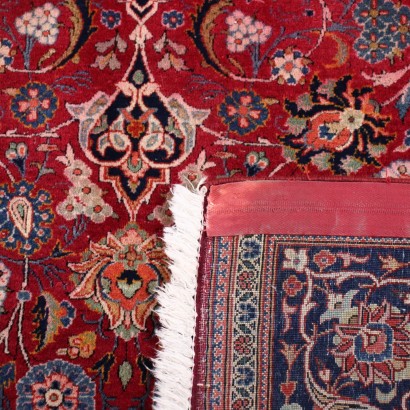 Kashan Teppich Wolle Baumwolle Persien 1940er-1950er