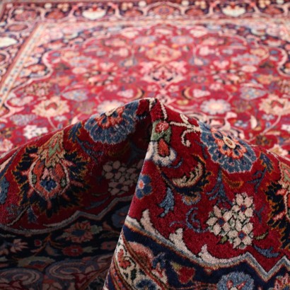 Alfombra Keshan-Iran, Alfombra Kashan-Iran, Alfombra de algodón y lana - Persia