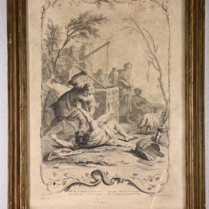 Paper Engravings by Joseph Wagner XVIII Century
