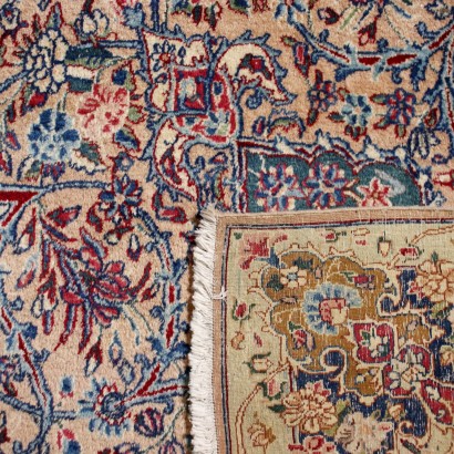 Kerman Rug Cotton Wool Persia 1940s