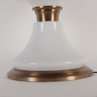 Lampe de Table Verre Laiton Italie '60s-'70s