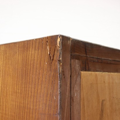 Cabinet Oak Veneered Wood Italy 1940s