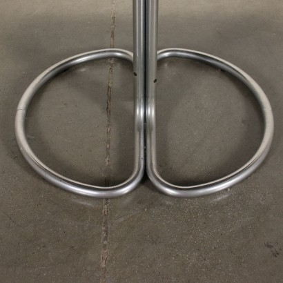 Maia Tisch von Bernini Verchromtes Metall Italien 1960er