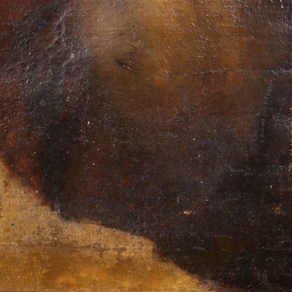 Abraham and Agar Oil on Canvas XVIII Century