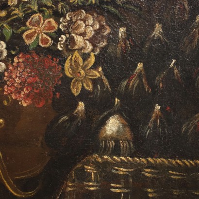 Still Life Oil on Canvas Italy XVIII Century