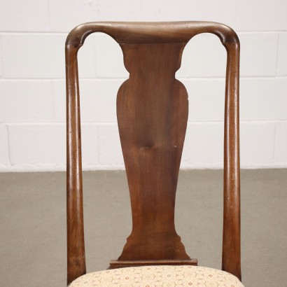 Pair of Tuscan Chairs Walnut Italy XVIII Century