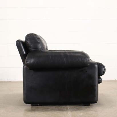 Coronado Armchair by C&B Foam Leather Italy 1970s