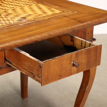 Game Table Walnut Italy XVIII Century