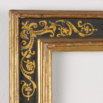 Renaissance Frame Lacquered Wood Italy XVI Century