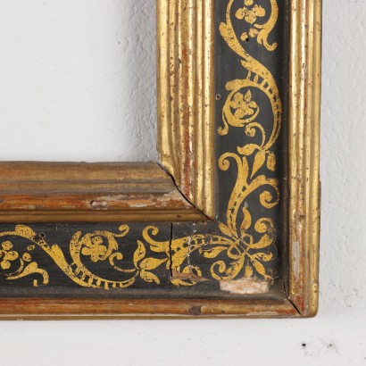 Renaissance Frame Lacquered Wood Italy XVI Century