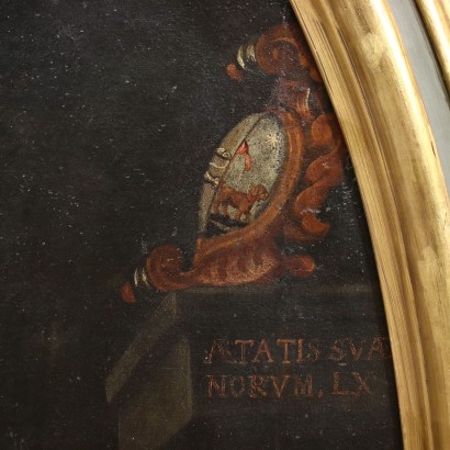 Porträt von Giulia Barcaioli Öl auf Leinwand Italien XVII Jhd