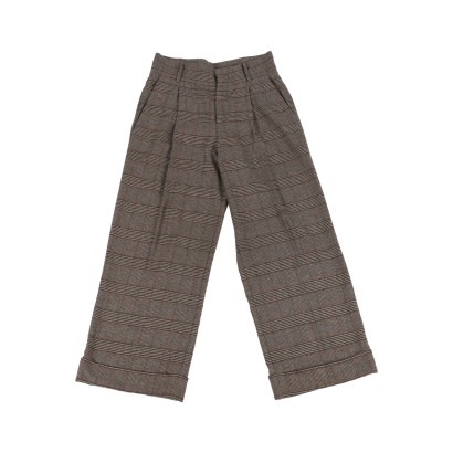Tartan Hose Max&Co Wolle Polyester Italien