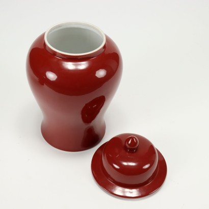 Pair of Vases Porcelain China XX Century