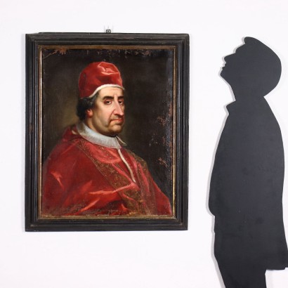 arte, arte italiano, pintura italiana antigua, Retrato del Papa Clemente XI