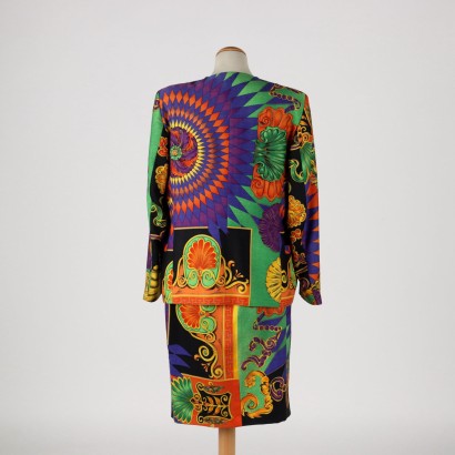 Vintage Suit Gianni Versace Wool - Italy 1980s