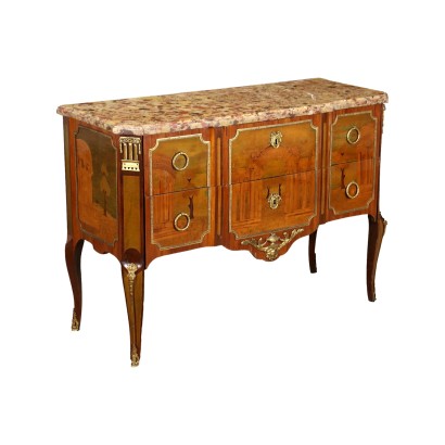 Inlaid French Neoclassical Dresser