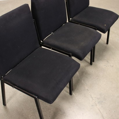 Group of 6 Chairs Formanova Foam Metal Italy 1960s-1970s