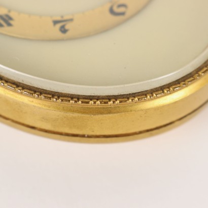 Horloge de Table Bronze Suisse XX Siècle
