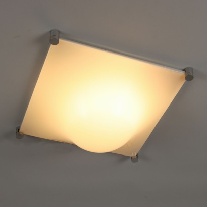Bolla Ceiling Lamp by Martinelli Luce Metal Italy 1970s
