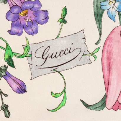 Foulard Flora di Gucci Vintage