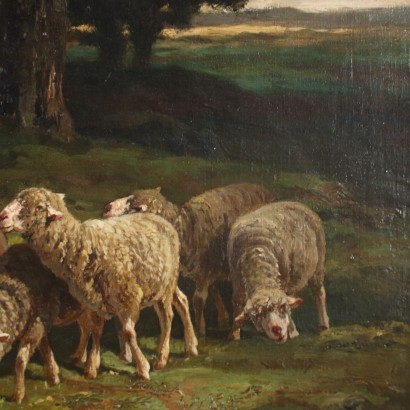C. F. Ceramano Oil on Canvas France XIX Century