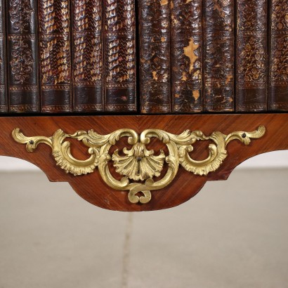 Bookcase and Étagère Mahogany Bronze Napoleon III - France XIX Century