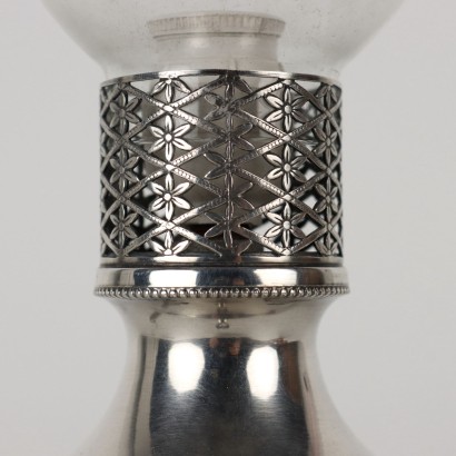 Frugoni Manufacture Silver Lamp - Italy XX Century