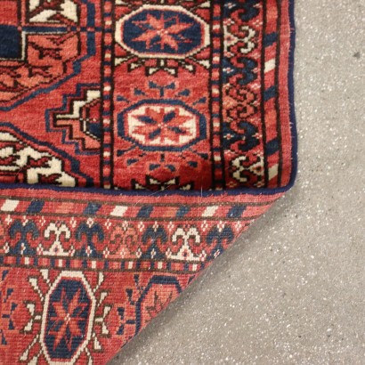 antiguo, alfombra, alfombras antiguas, alfombra antigua, alfombra antigua, alfombra neoclásica, alfombra del siglo XX, alfombra Bukhara - Turkmenistán