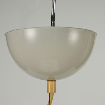 \'Black E White\' Lampe Flos Glas Metall - Italien 1970er-1980er Jahre