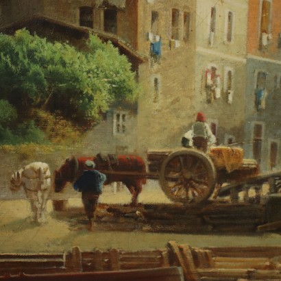 Oil on Canvas by G. B. Ceruti - Italy XIX Century