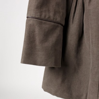 Emporio Armani Coat Cotton Leather Polyester Italy