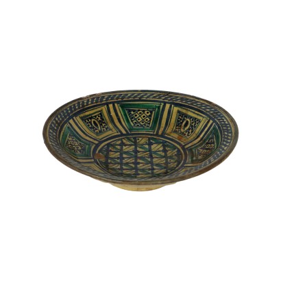 Ceramic Plate Morocco XIX Century