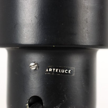Arteluce Lampe 600 Aluminium Italien 1960er-1970er
