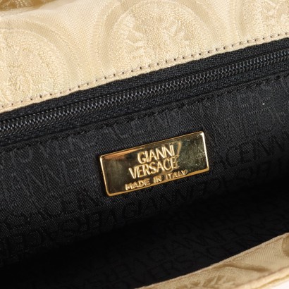 Vintage Bag Gianni Versace Canvas Italy 1990s
