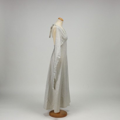 Robe de Soirée Jersey Taille 44 - Italie Années 1970-1980