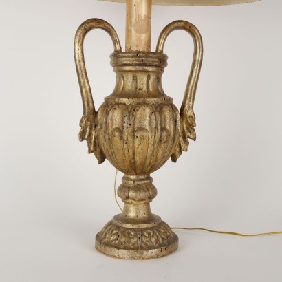 Décoration Néoclassique Transformée en Lampe - Italie XVIII Siècle