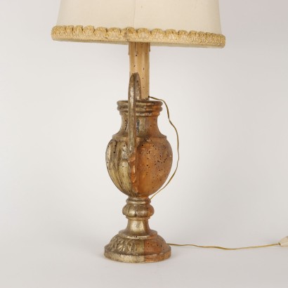 Décoration Néoclassique Transformée en Lampe Italie XVIII Siècle
