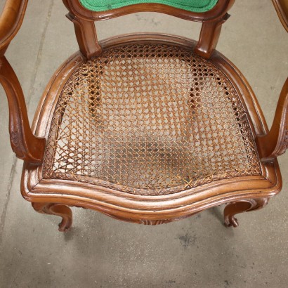 antigüedades, sillón, sillones antiguos, sillón antiguo, sillón italiano antiguo, sillón antiguo, sillón neoclásico, sillón siglo XIX, sillón barroco veneciano y Copia