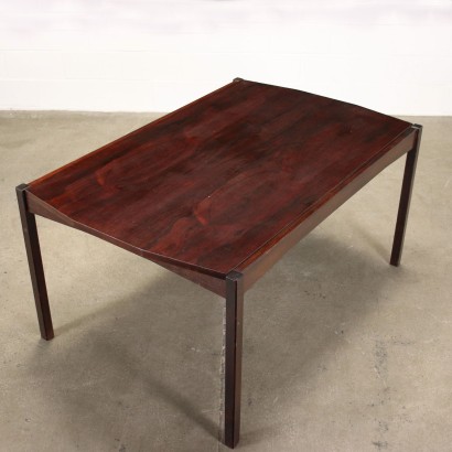 Extendable Dining Table Teak Italy 1960s