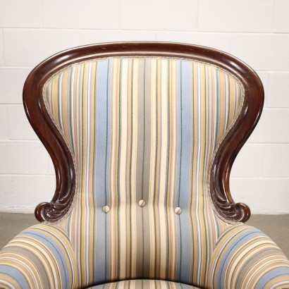 Fauteuil Louis Philippe Acajou - France XIX Siècle